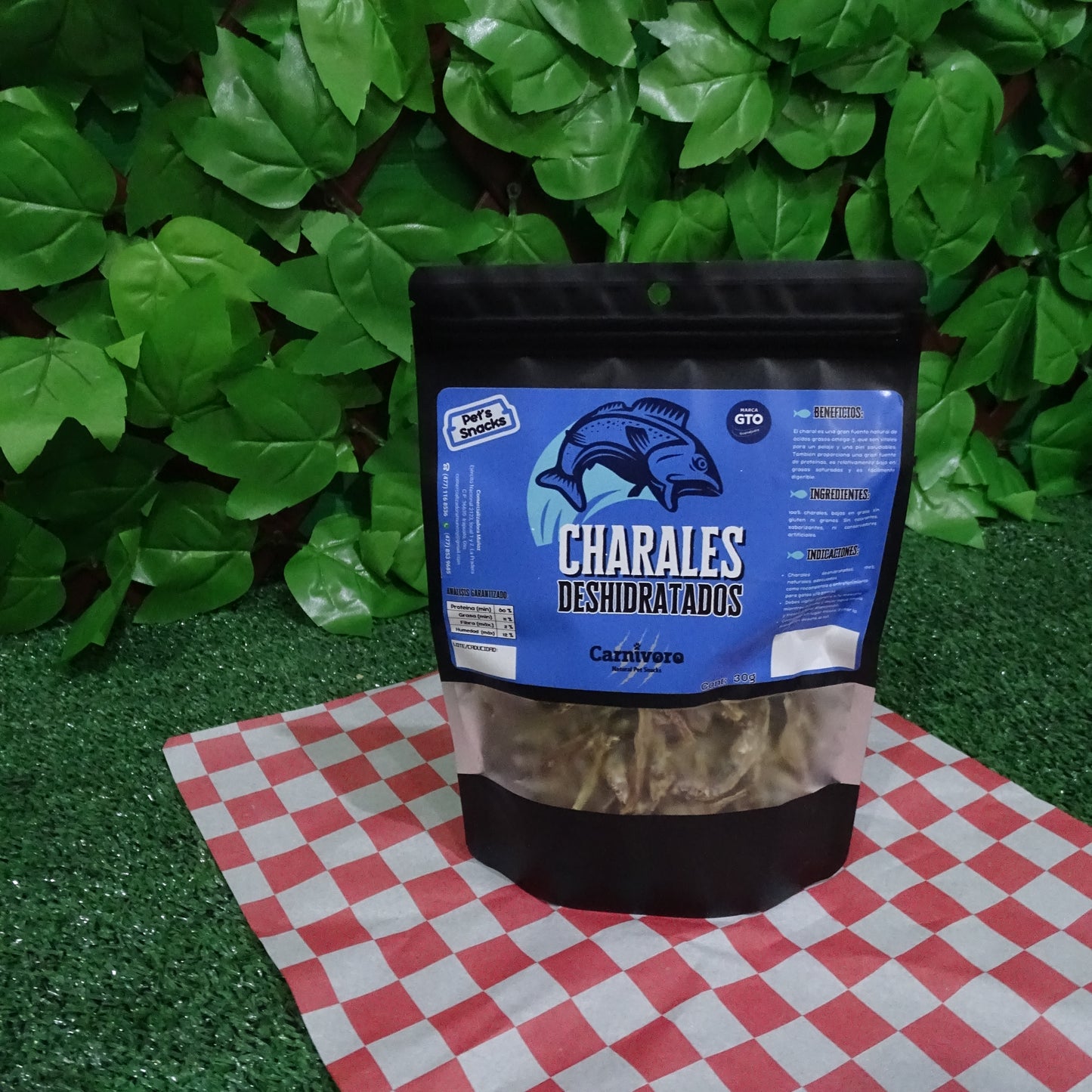 Charales Deshidratados 30 g – Snack Blando Rico en Omega 3