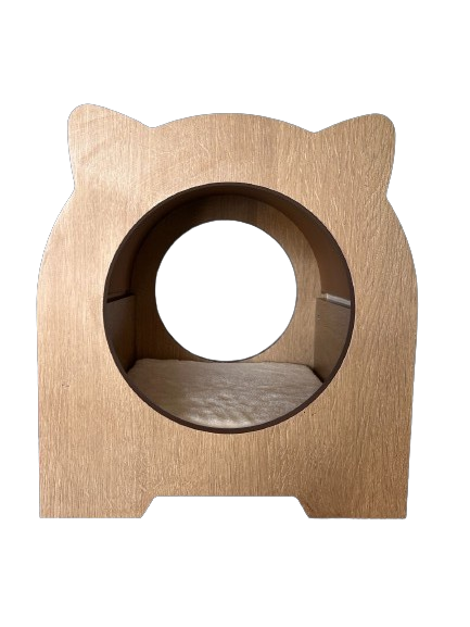 Cama para gato con rascador CATIT