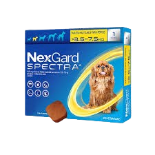 Nexgard Spectra  3.5-7.5 kg (3 tabletas)